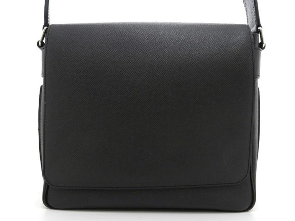 LOUIS VUITTON Shoulder Bag Roman Taiga Boreal